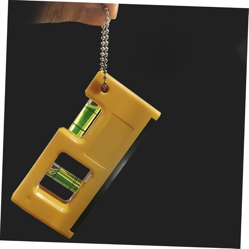 Healifty Portable Magnetic Bubble Level Tool Compact Horizontal Spirit Level with Construction Easy to Carry Small Ruler for Precise Levelling Accessories and DIY Use - Image 4